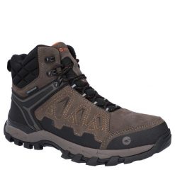 Buty trekkingowe Hi-Tec CHESTNUT ORANGE V LITE EXPLORER WP WODOODPORNE. Brązowe trekkingi męskie Hi-tec, bez zapięcia. W wyprzedaży za 359.00 zł.