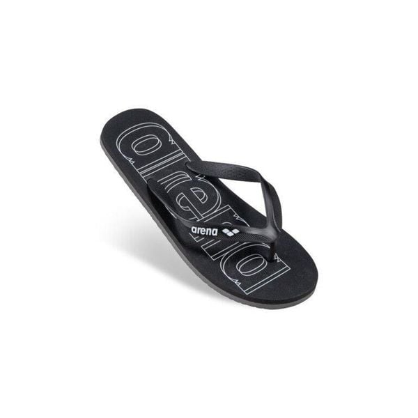 Klapki Arena Flip Flop. Czarne klapki damskie ARENA, bez wzorów, z materiału, bez zapięcia. Za 79.99 zł.