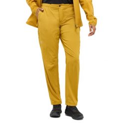 Spodnie damskie Haglöfs L.I.M Fuse II. Żółte spodnie sportowe damskie Haglöfs, na lato, bez wzorów, sportowe, trekkingowe. Za 175.00 zł.