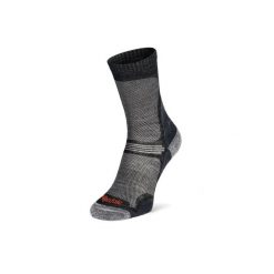 Skarpety w góry Bridgedale Hike Ultra Lt T2 Merino P Crew. Czarne skarpetki damskie Bridgedale, bez wzorów, z wełny. Za 83.99 zł.
