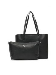 Valentino Torebka VBS8WK01 Czarny. Czarne shopperki damskie Valentino, bez wzorów, ze skóry, bez dodatków. Za 349.99 zł.