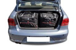 Torby Do Bagażnika Vw Passat Limousine 2010-2014 5Szt Kjust. Czarne torby podróżne damskie KJUST, bez wzorów, z kauczuku. Za 1,625.00 zł.