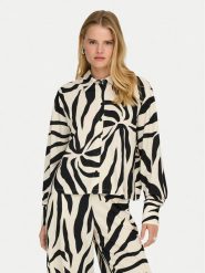 ONLY Koszula Sakura 15366883 Czarny Regular Fit. Czarne koszule damskie ONLY, l, bez wzorów, z syntetyku, bez kołnierzyka, bez ramiączek. Za 109.99 zł.