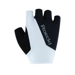 Rękawiczki rowerowe Roeckl Belluno. Białe rękawiczki damskie ROECKL, bez wzorów. Za 181.00 zł.