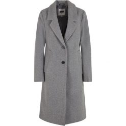 Podstawowy płaszcz damski Urban Classics. Szare płaszcze damskie Urban Classics, m, bez wzorów, z materiału, eleganckie, bez kołnierzyka, bez kaptura. Za 341.50 zł.