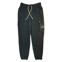 Spodnie sportowe męskie Nike Jumpman. Czarne spodnie sportowe męskie Nike, m, bez wzorów, z bawełny, trekkingowe. Za 462.00 zł.
