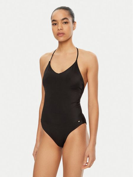 BOSS Strój kąpielowy 50535149 Czarny. Czarne stroje kąpielowe damskie Boss, xs, bez wzorów, z syntetyku. Za 549.99 zł.