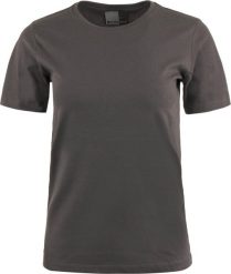 T-shirt damski Promodoro Premium-t Jasnoszary. Szare t-shirty damskie VOODOO, xxl, bez wzorów, z bawełny, bez kołnierzyka, bez ramiączek. Za 42.21 zł.