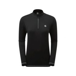 Damski polar 1/4 zip Dare 2B Lowline II. Czarne bielizna sportowa damska Dare 2B, l, bez wzorów, z elastanu. W wyprzedaży za 139.99 zł.