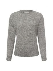 Msch Copenhagen Sweter Kobiety szary, S/M. Szare swetry nierozpinane damskie MSCH Copenhagen, m, bez wzorów, z dzianiny, eleganckie, bez kołnierzyka, bez ramiączek. Za 349.95 zł.