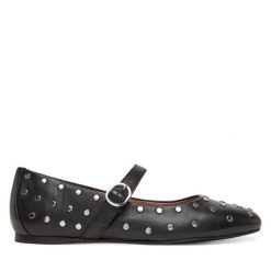 Baleriny Tamaris. Czarne balerinki damskie Tamaris, bez wzorów, bez obcasa, bez zapięcia. Za 329.99 zł.