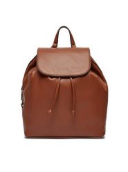 TWINSET Plecak 242TB7236 Brązowy. Brązowe plecaki damskie Twinset, bez wzorów, ze skóry. Za 679.99 zł.