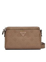 Guess Torebka HWPD98 88720 Brązowy. Brązowe listonoszki damskie Guess, z aplikacjami, ze skóry, bez dodatków. Za 549.99 zł.