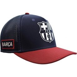 Czapka z daszkiem FC Barcelona - oficjalna licencjonowana. Czerwone czapki damskie FC BARCELONA, bez wzorów, z bawełny. Za 99.00 zł.