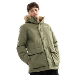 Męska ocieplana parka Lifestyle Siroko Ivalo. Zielone parki męskie SIROKO, l, bez wzorów, bez kołnierzyka, bez kaptura. Za 550.00 zł.
