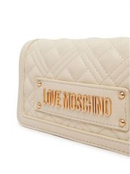 LOVE MOSCHINO Torebka JC5681PP1OLA0110 Écru. Torebki do ręki damskie Love Moschino, bez wzorów, ze skóry, bez dodatków. Za 639.99 zł.
