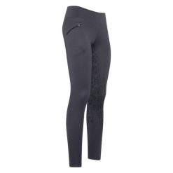 Damskie legginsy jeździeckie z pełną przyczepnością Easy Rider Dietse Winter. Szare legginsy damskie EASY RIDER, bez wzorów, z dresówki. Za 265.50 zł.