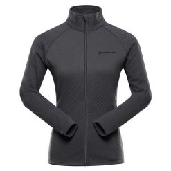 Bluza damska sportowa szybkoschnąca Alpine Pro Dozera 2. Szare bluzy damskie Alpine Pro, bez wzorów, sportowe, bez ramiączek, bez kaptura. W wyprzedaży za 319.00 zł.