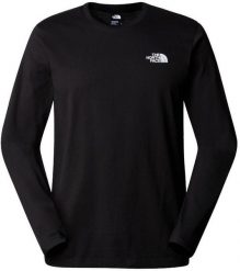 Bluza The North Face M L/S Simple Dome Tee męska : Kolor - Czarny, Rozmiar - S. Czarne bluzy męskie The North Face, l, bez wzorów, bez ramiączek, bez kaptura. Za 186.07 zł.