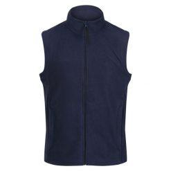 Kamizelka / Kamizelka Męska Z Mikropolaru. Niebieskie bluzy męskie Regatta, m, bez wzorów, sportowe, bez ramiączek, bez kaptura. Za 108.99 zł.
