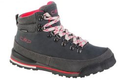 Buty trekkingowe damskie, CMP Heka WP Wmn Hiking. Szare obuwie trekkingowe damskie CMP, z materiału, bez zapięcia. Za 379.99 zł.