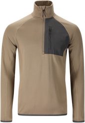 Bluza rozpinana Whistler Helge. Szare bluzy damskie Whistler, uniwersalny, bez wzorów, z poliesteru, sportowe, bez ramiączek, bez kaptura. Za 134.99 zł.