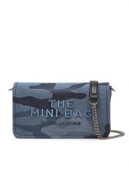 Marc Jacobs Torebka The Camo Cacquard Chain Mini Bag 2R4SMN015S03 Niebieski. Niebieskie torebki do ręki damskie Marc Jacobs, bez wzorów, z materiału, bez dodatków. Za 729.99 zł.