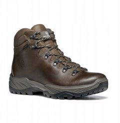 Buty terra gtx women-brown-40,5 SCARPA. Brązowe obuwie trekkingowe damskie NoName, bez zapięcia. Za 863.15 zł.