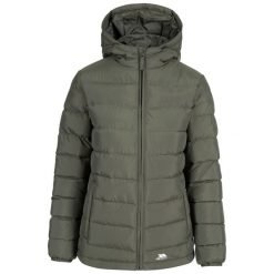 Elegancka Kurtka Damska. Szare kurtki sportowe damskie Trespass, xl, bez wzorów, bez ramiączek, bez kaptura, trekkingowe. Za 213.99 zł.
