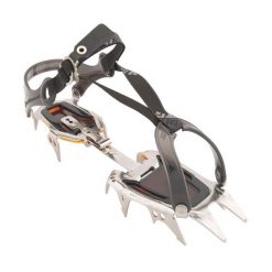 Raki wspinaczkowe koszykowe Black Diamond SERAC STRAP CRAMPON. Szare buty zimowe męskie Black Diamond, bez wzorów, bez obcasa, bez zapięcia. Za 627.99 zł.