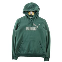 Second life - Puma bluza damska z kapturem zielona - Jak nowy. Zielone bluzy damskie Puma, l, bez wzorów, sportowe, bez ramiączek, z kapturem. Za 85.16 zł.