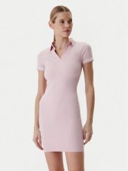 Guess Sukienka codzienna V6RK02 Z4692 Różowy Regular Fit. Czerwone sukienki damskie Guess, na co dzień, s, z aplikacjami, z syntetyku, bez kołnierzyka, bez ramiączek, proste. Za 329.99 zł.