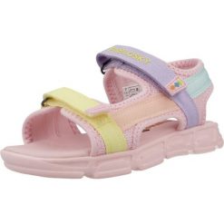 Sandały PABLOSKY 986270P Rose. Czerwone buty zimowe męskie Pablosky, bez wzorów, z tkaniny, bez obcasa, bez zapięcia. Za 181.99 zł.