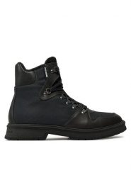 Tommy Hilfiger Trzewiki Hilfiger Warm Cordura Mix Boot FM0FM05180 Czarny. Czarne botki męskie Tommy Hilfiger, bez wzorów, ze skóry, bez obcasa, bez zapięcia. Za 449.99 zł.