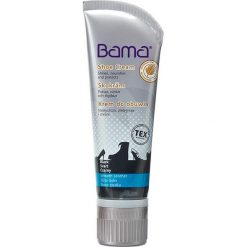 Krem do obuwia BAMA - G34 Czarny. Czarne piżamy męskie Bama, bez wzorów, ze skóry, bez kołnierzyka, bez ramiączek. Za 16.99 zł.