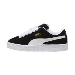 Buty do chodzenia męskie Puma Suede Xl. Białe buty sportowe męskie Puma, bez wzorów, z zamszu, bez zapięcia, trekkingowe, Puma Suede. Za 323.99 zł.