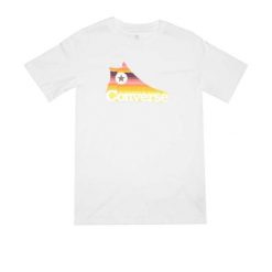 Odzież Converse. Biała koszulki sportowe damskie Converse, bez wzorów, bez ramiączek. Za 137.99 zł.