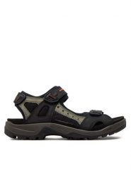 ECCO Sandały Yucatan Sandal Sanda 6956450034. Czarne sandały męskie ecco, bez wzorów, z nubiku, bez zapięcia. Za 449.99 zł.