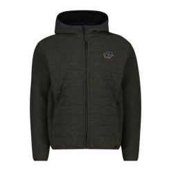 Kurtka pikowana z kapturem CMP Knit Tech. Szare kurtki męskie CMP, na zimę, m, bez wzorów, z gumy, eleganckie, z kapturem. Za 437.05 zł.