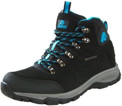 Damskie buty trekkingowe i turystyczne zamszowe. Niebieskie obuwie trekkingowe damskie GUGGEN MOUNTAIN, z materiału, bez zapięcia. Za 408.61 zł.