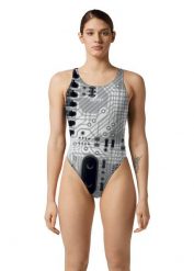 Akron Vinny Swimsuit - Rozmiar 28. Szare stroje kąpielowe damskie AKRON, l, bez wzorów, z materiału. Za 133.87 zł.