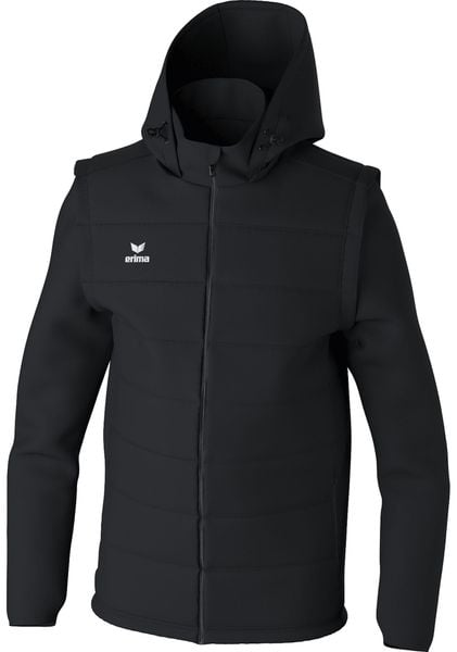 Kurtka wodoodporna Erima Team. Czarne kurtki męskie Erima, xl, bez wzorów, z materiału, z kapturem. Za 277.00 zł.