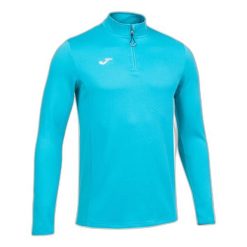 Bluza do biegania męska Joma Running night. Niebieskie bluzy męskie Joma, m, bez wzorów, sportowe, bez ramiączek, bez kaptura. Za 277.00 zł.