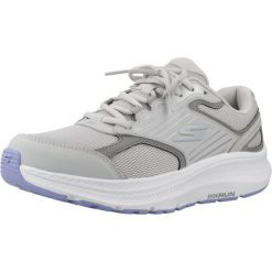 Buty SKECHERS RUN CONSISTENT 2.0 ADVA Szary. Szare obuwie trekkingowe damskie Skechers, ze skóry, bez zapięcia. Za 278.99 zł.