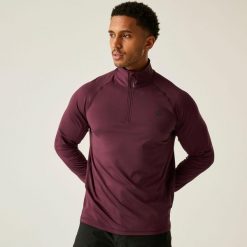 Fuse Up II Polar narciarski męski. Fioletowe bluzy sportowe męskie Dare 2B, na zimę, m, bez wzorów, z polaru, bez kaptura, narciarskie. Za 139.99 zł.