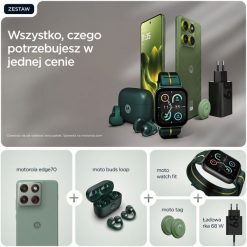 Smartfon Motorola Edge 70 12/512GB Lily Pad. Smartfony Motorola. Za 3,426.67 zł.