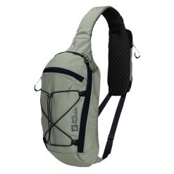 Plecak na ramię Jack Wolfskin Cyrox Sling. Zielone plecaki damskie Jack Wolfskin, bez wzorów, sportowe. Za 279.99 zł.