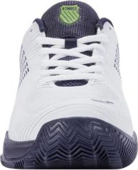 Tennis shoes for men K-SWISS HYPERCOURT EXPRESS 2 HB white/peacot EU42. Białe buty sportowe męskie K-SWISS, bez wzorów, bez zapięcia. Za 562.04 zł.