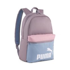 Plecak z blokami kolorów PUMA Phase PUMA. Fioletowe plecaki męskie Puma, bez wzorów, sportowe. Za 99.00 zł.