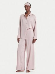Guess Piżama O6BX05 W3508 Różowy Regular Fit. Czerwone piżamy damskie Guess, z aplikacjami, z syntetyku, bez ramiączek. Za 654.99 zł.